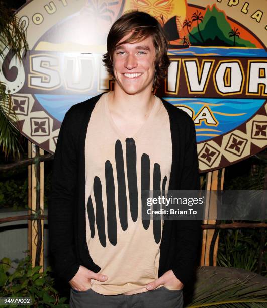 Brett Clouser attends "Survivor: Samoa" - Season 19 Finale at CBS Studios on December 20, 2009 in Los Angeles, California.