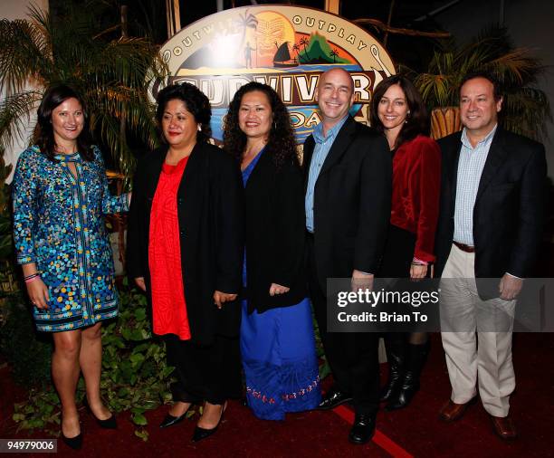 Samoans attends "Survivor: Samoa" - Season 19 Finale at CBS Studios on December 20, 2009 in Los Angeles, California.