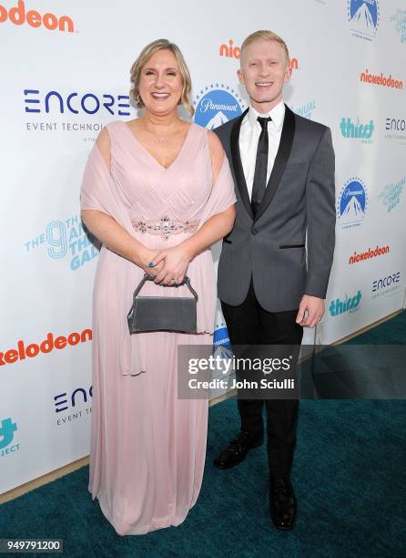 And Co-Founder of The Thirst Project Seth Maxwell and his mom attend The Thirst Project's 9th Annual Thirst Gala at The Beverly Hills Hotel on April...