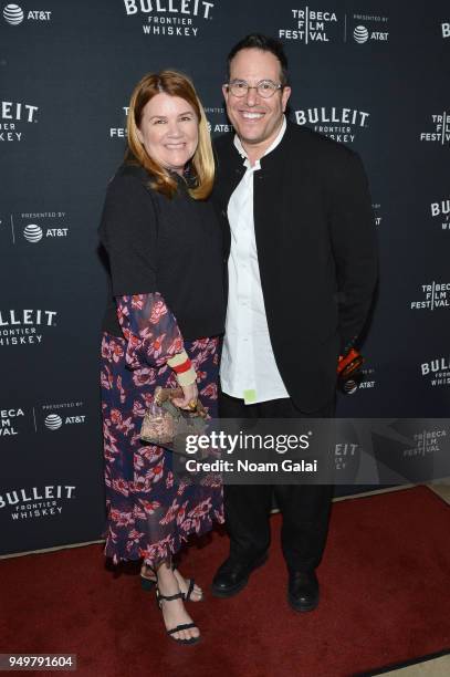 Mare Winningham and Director Michael Mayer celebrated at the Bulleit Frontier Whiskey official afterparty for the premiere of The Seagull during the...