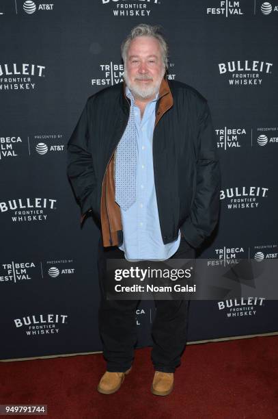 Producer Tom Hulce celebrated at the Bulleit Frontier Whiskey official afterparty for the premiere of The Seagull during the 2018 Tribeca Film...