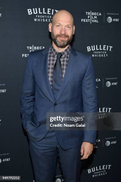 Corey Stoll celebrated at the Bulleit Frontier Whiskey official afterparty for the premiere of The Seagull during the 2018 Tribeca Film Festival on...