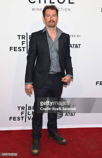 James Badge Dale attends a screening of "Little Woods" during the 2018 Tribeca Film Festival at SVA Theatre on April 21, 2018 in New York City.