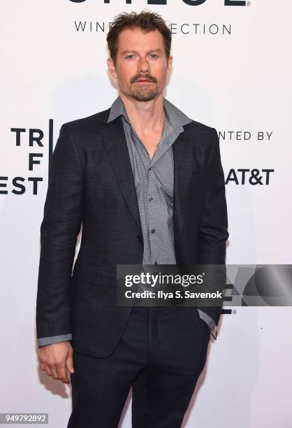 James Badge Dale attends a screening of "Little Woods" during the 2018 Tribeca Film Festival at SVA Theatre on April 21, 2018 in New York City.