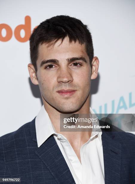 Actor Steven R. McQueen arrives at the 9th Annual Thirst Gala at The Beverly Hilton Hotel on April 21, 2018 in Beverly Hills, California.