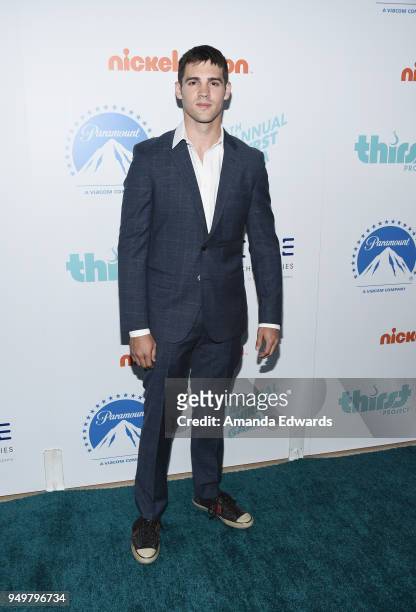 Actor Steven R. McQueen arrives at the 9th Annual Thirst Gala at The Beverly Hilton Hotel on April 21, 2018 in Beverly Hills, California.