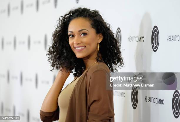 Kara McCullough attends Beautycon Festival NYC 2018 - Day 1 at Jacob Javits Center on April 21, 2018 in New York City.