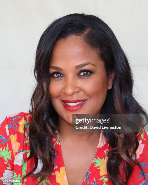 Former professional boxer Laila Ali attends the 23rd LA Times Festival of Books at USC on April 21, 2018 in Los Angeles, California.