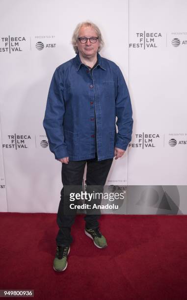 Producer Kurt Stocker, attends a screening of 'The Dark' during the Tribeca Film Festival at SVA Theatre in New York, United States on April 21, 2018.