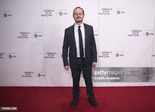 Andrew Nicholas McCann Smith, attends a screening of 'The Dark' during the Tribeca Film Festival at SVA Theatre in New York, United States on April...