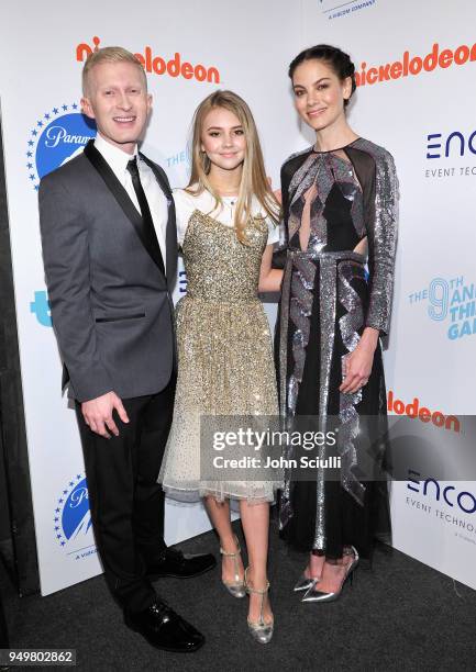 And Co-Founder of The Thirst Project Seth Maxwell, Tegan Marie and Michelle Monaghan attend The Thirst Project's 9th Annual Thirst Gala at The...