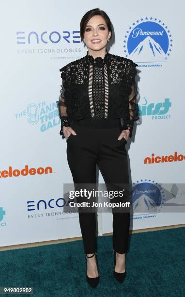 Jen Lilley attends the 9th Annual Thirst Gala at The Beverly Hilton Hotel on April 21, 2018 in Beverly Hills, California.