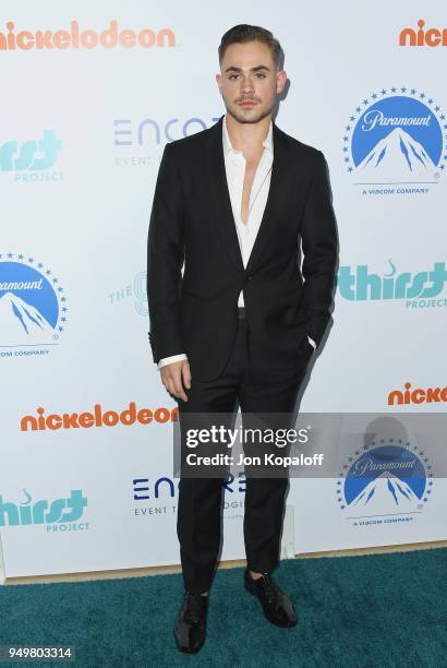 Dacre Montgomery attends the 9th Annual Thirst Gala at The Beverly Hilton Hotel on April 21, 2018 in Beverly Hills, California.