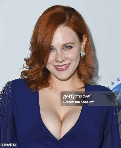 Maitland Ward attends the 9th Annual Thirst Gala at The Beverly Hilton Hotel on April 21, 2018 in Beverly Hills, California.