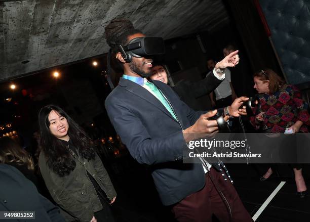 Atmosphere during the 2018 Tribeca Film Festival after party for Egg hosted by the IMDbPro App at TAO Downtown on April 21, 2018 in New York City.