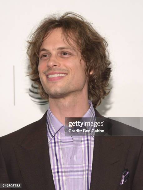 Matthew Gray Gubler attends the "Zoe" premiere during the 2018 Tribeca Film Festival at BMCC Tribeca PAC on April 21, 2018 in New York City.