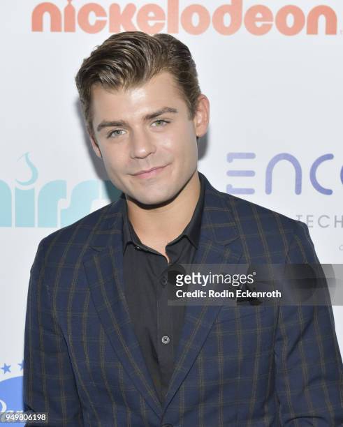 Garrett Clayton attends the 9th Annual Thirst Gala at The Beverly Hilton Hotel on April 21, 2018 in Beverly Hills, California.