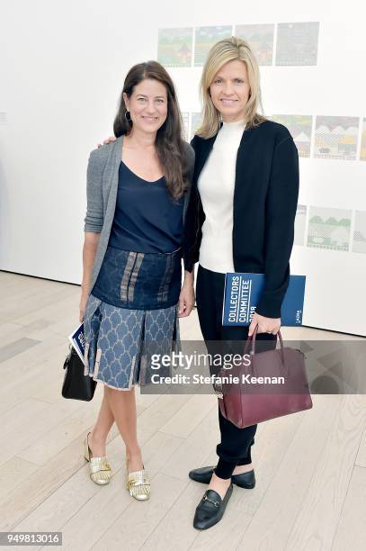 Katherine Ross and Viveca Paulin-Ferrell, LACMA Trustee and Collectors Committee Auctioneer attend LACMA 2018 Collectors Committee Breakfast and...