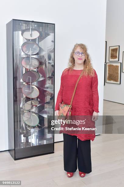 Curator Ilona Katzew attends LACMA 2018 Collectors Committee Breakfast and Curator Presentations at LACMA on April 21, 2018 in Los Angeles,...