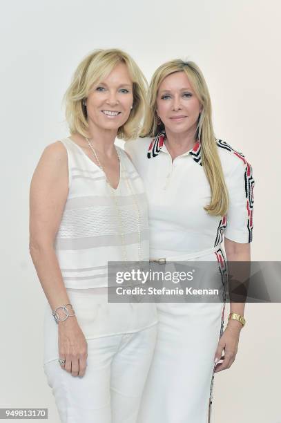 Deborah McLeod and Lauren King attend LACMA 2018 Collectors Committee Breakfast and Curator Presentations at LACMA on April 21, 2018 in Los Angeles,...