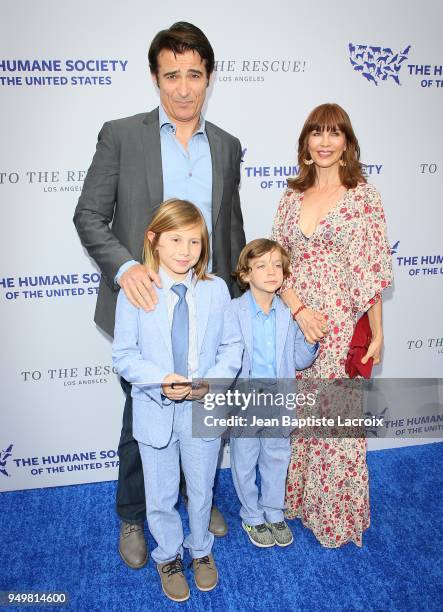 Goran Visnjic attends The Humane Society of The United States' to The Rescue! Los Angeles gala held at Paramount Studios on April 21, 2018 in Los...