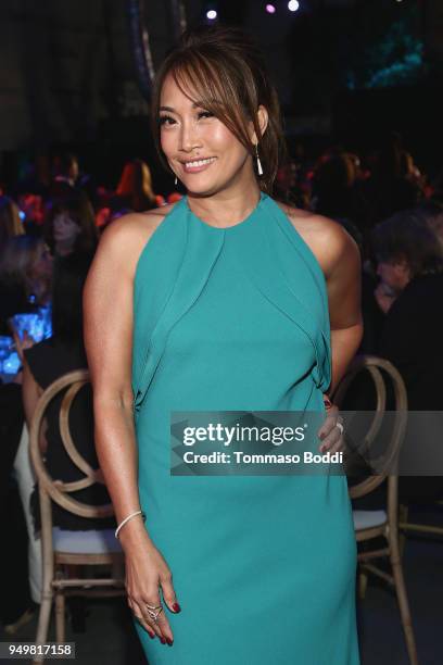 Carrie Ann Inaba attends The Humane Society Of The United States' To The Rescue! Los Angeles Gala at Paramount Studios on April 21, 2018 in Los...