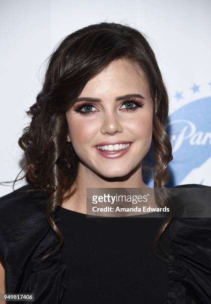 Singer-songwriter Tiffany Alvord arrives at the 9th Annual Thirst Gala at The Beverly Hilton Hotel on April 21, 2018 in Beverly Hills, California.
