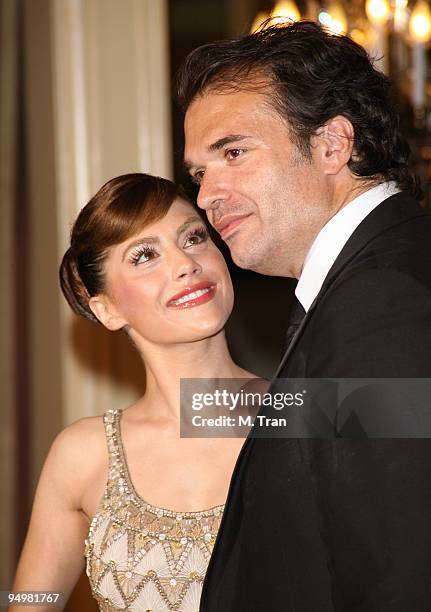 Brittany Murphy and Simon Monjack