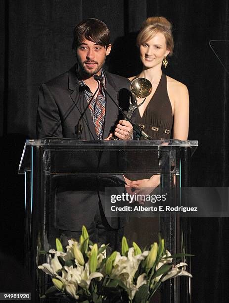 Actor/songwriter Ryan Bingham attends the International Press Academy's 14th Annual Satellite Awards on December 20, 2009 in Los Angeles, California.