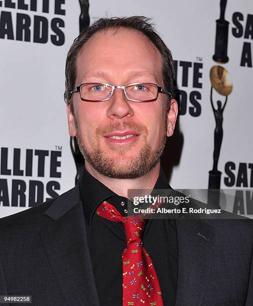 Composer Rolfe Kent arrives at the International Press Academy's 14th Annual Satellite Awards on December 20, 2009 in Los Angeles, California.