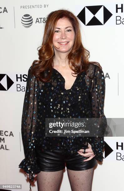 Actress Dana Delany attends the premiere of "The Seagull" during the 2018 Tribeca Film Festival at BMCC Tribeca PAC on April 21, 2018 in New York...