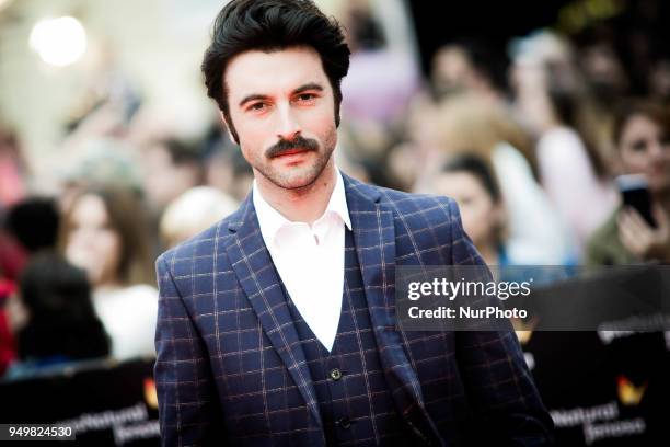 Javier Rey during the 21th Malaga Film Festival closing ceremony at the Cervantes Teather on April 21, 2018 in Malaga, Spain.