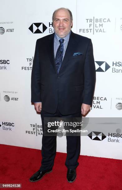 Actor Glenn Fleshler attends the premiere of "The Seagull" during the 2018 Tribeca Film Festival at BMCC Tribeca PAC on April 21, 2018 in New York...