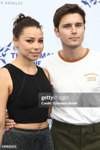 Ronen Rubinstein and guest attend The Humane Society Of The United States' To The Rescue! Los Angeles Gala at Paramount Studios on April 21, 2018 in...