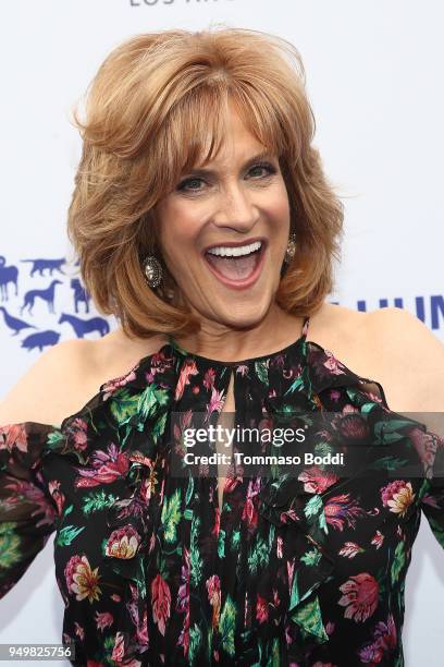 Carol Leifer attends The Humane Society Of The United States' To The Rescue! Los Angeles Gala at Paramount Studios on April 21, 2018 in Los Angeles,...