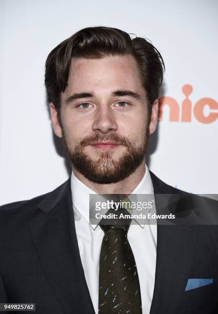 Actor Luke Benward arrives at the 9th Annual Thirst Gala at The Beverly Hilton Hotel on April 21, 2018 in Beverly Hills, California.