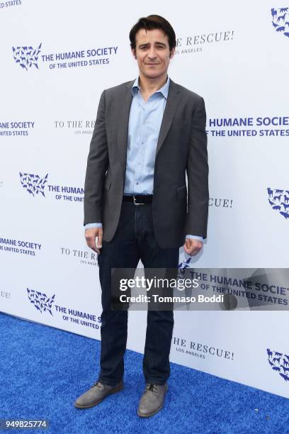 Goran Visnjic attends The Humane Society Of The United States' To The Rescue! Los Angeles Gala at Paramount Studios on April 21, 2018 in Los Angeles,...