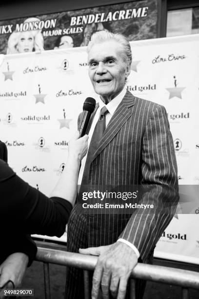 Actor Fred Willard attends 'CATstravaganza featuring Hamilton's Cats' on April 21, 2018 in Hollywood, California.