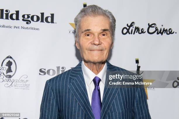 Actor Fred Willard attends 'CATstravaganza featuring Hamilton's Cats' on April 21, 2018 in Hollywood, California.