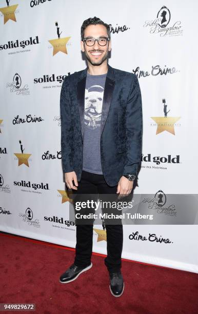 Adam Tsekhman attends the CATstravaganza fundraiser and celebrity musical featuring Hamilton's Cats in support of the homeless animals of Los Angeles...