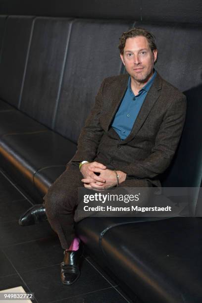 Actor Clayton Nemrow attends 'Robin: Watch for Wishes' premiere at Cinestar on April 21, 2018 in Ingolstadt, Germany.