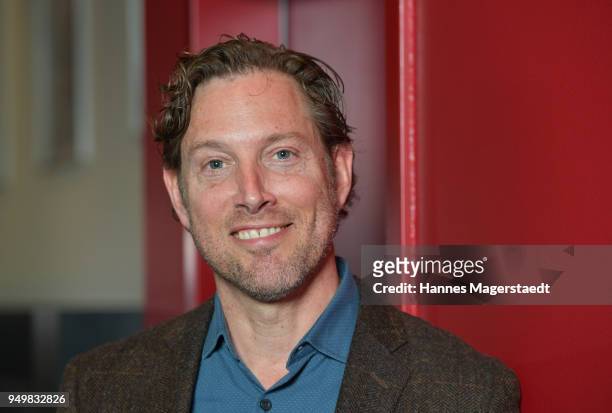 Actor Clayton Nemrow attends 'Robin: Watch for Wishes' premiere at Cinestar on April 21, 2018 in Ingolstadt, Germany.