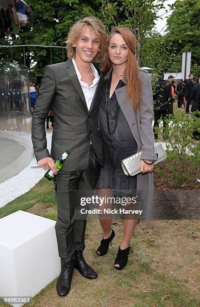 Jamie Campbell Bower attends the annual Summer Party at the Serpentine Gallery on July 9, 2009 in London, England.