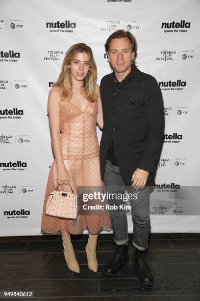 Ewan McGregor and Clara McGregor attend the afterparty for ZOE during the 2018 Tribeca Film Festival at The Ainsworth on April 22, 2018 in New York...