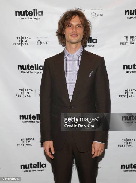 Matthew Gray attends the afterparty for ZOE during the 2018 Tribeca Film Festival at The Ainsworth on April 22, 2018 in New York City.