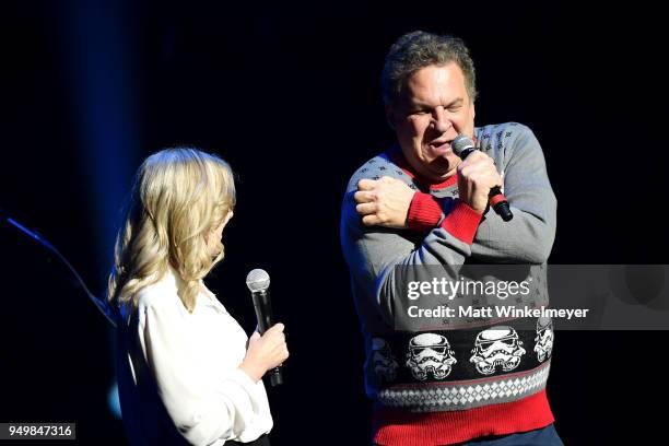 Jeff Garlin speaks onstage during the 5th Annual Light Up the Blues Concert an Evening of Music to Benefit Autism Speaks at Dolby Theatre on April...