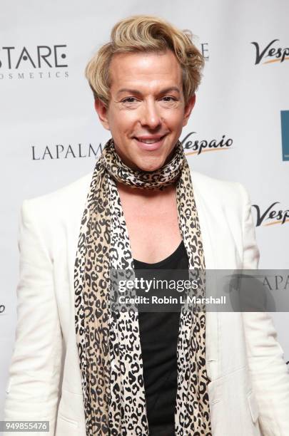 Fashion Stylist Derek Warburton attends the LaPalme Magazine Spring Issue Launch at Vespaio on April 21, 2018 in Los Angeles, California.