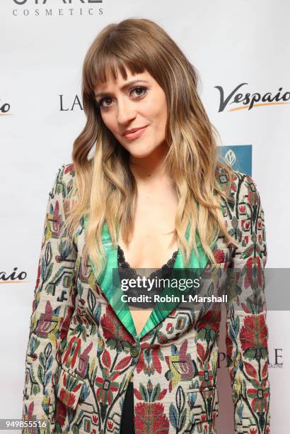 Singer BELLSAINT attends the LaPalme Magazine Spring Issue Launch at Vespaio on April 21, 2018 in Los Angeles, California.