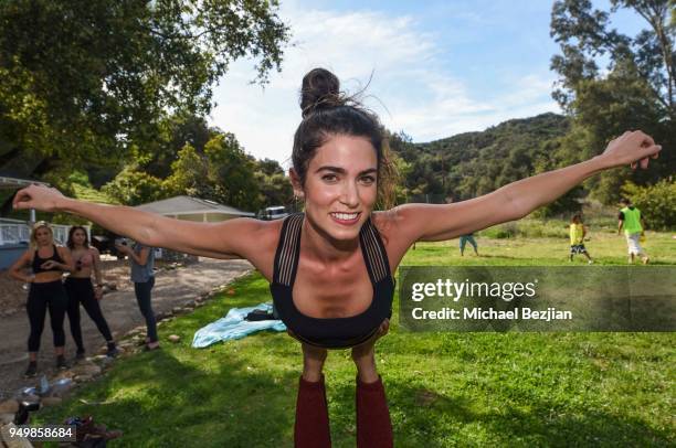 Nikki Reed attends Imagine Fest Yoga and Music Festival 2018 on April 21, 2018 in Agoura Hills, California.