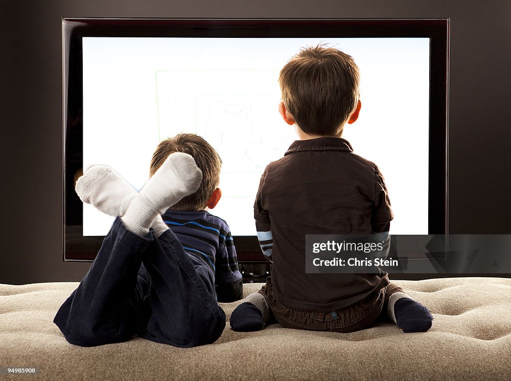 Brother's Watching TV